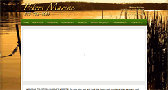 Desktop Screenshot of petersmarine.us